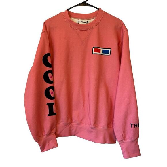 Miss O Cool Girl x THEME NFT Women’s Crew Sweater Sustainable Organic Cotton - M - Picture 3 of 15